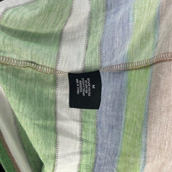 Women’s Walter Baker W118 Multicolor Striped Sleeveless Midi Dress Size Medium - Picture 4 of 7